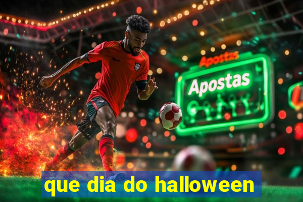 que dia do halloween